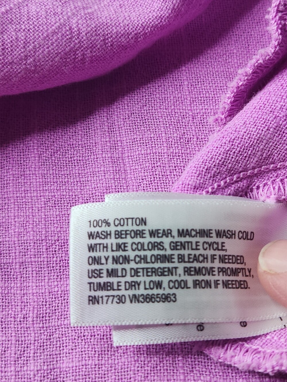 Toddler Girls' Gauze Dress - Cat & Jack Neon Purple 3T - Picture 4 of 11